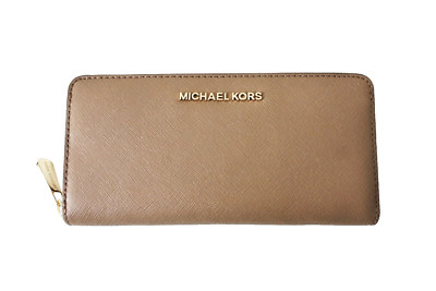 MICHAEL KORS Geldbörse Portemonnaie JET SET TRAVEL ZA CONTINENTAL dark khaki
