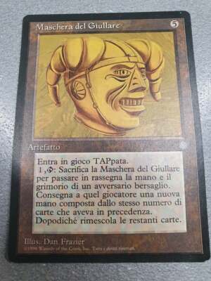 JULLARE MASKE Jester's Mask x 1 ITA - MTG ICE AGE - EX+