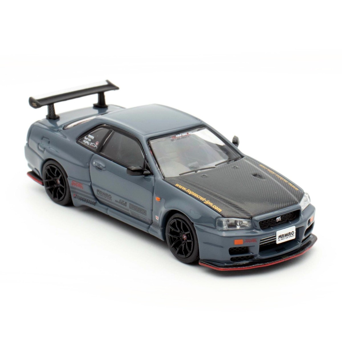 INNO64 NISSAN SKYLINE GT-R R34 TOP SECRET NAGATA 500 GTSHOW 2025