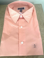 Club Room Men  s Dress Shirt SZ XL 17 1/2 , 36-37