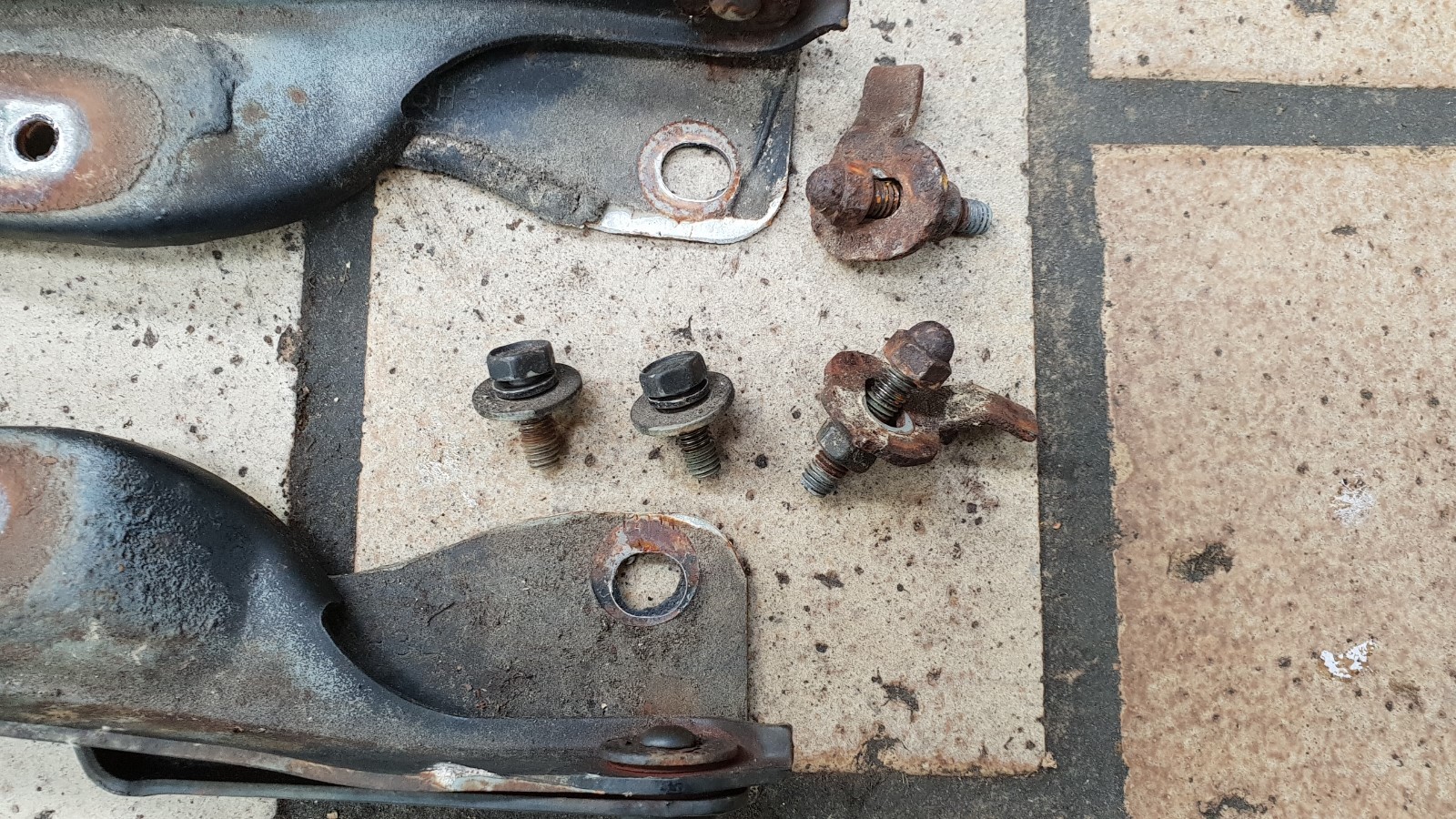 Hood hinge hinges hood OEM Honda CRX EE8 EF8 CIVIC EE9 EF9 8891