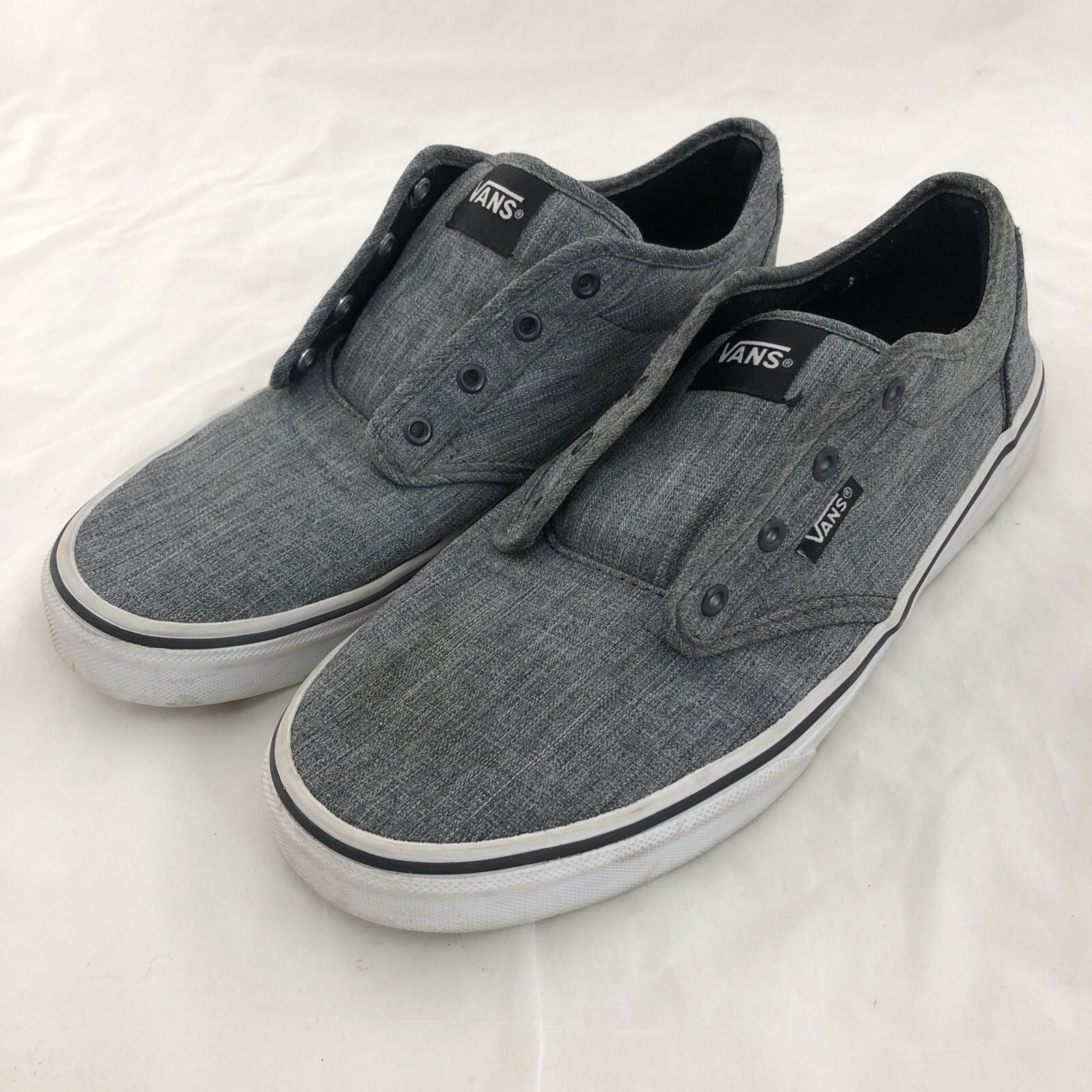Vans Atwood Gray Casual Sneakers for Men Size 7-image