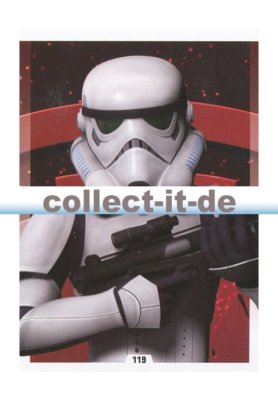 Rebell Attax Serie 1 - 119 - Das Imperium - Strike Force Puzzle-Karten
