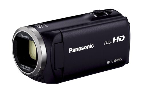 Panasonic HD Video Camera V360MS 16GB Black HC-V360MS-K  New in Box - Photo 1 sur 6