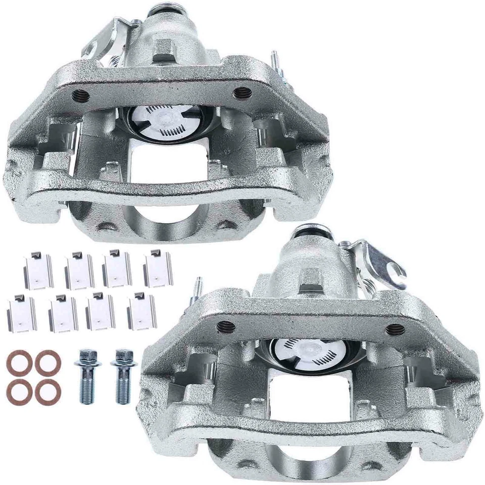 2x Pinza de freno trasera izquierda y derecha con soporte para Ford Edge Lincoln MKX 2011-2015 Foto 2 de 4