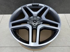 1x Mercedes AMG Alloy Wheel X166 GLS 10J x 21 ET46 A1664012502 7x21 Genuine GL Inch