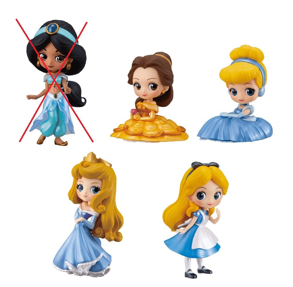 Qposket petit Girls Festival 7体セット Q posket petit Girls Festival vol.2 Figurines Alice, Belle