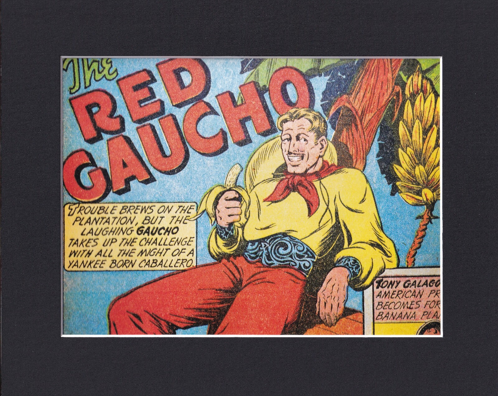 8X10" Matted Print Golden Age Comic Book Art Master Comics, 12, March