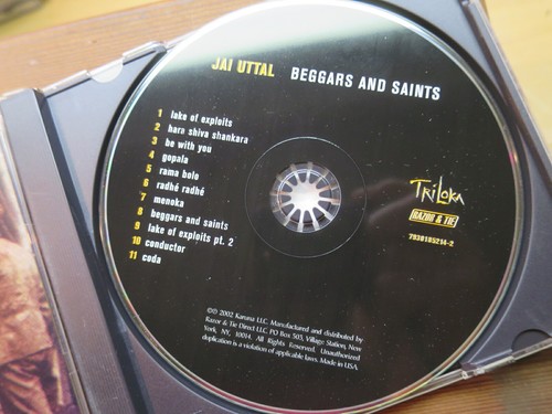 Jai Uttal and The Pagan Love Orchestra: Beggars and Saints (NM '94 Triloka, CD - Picture 3 of 4