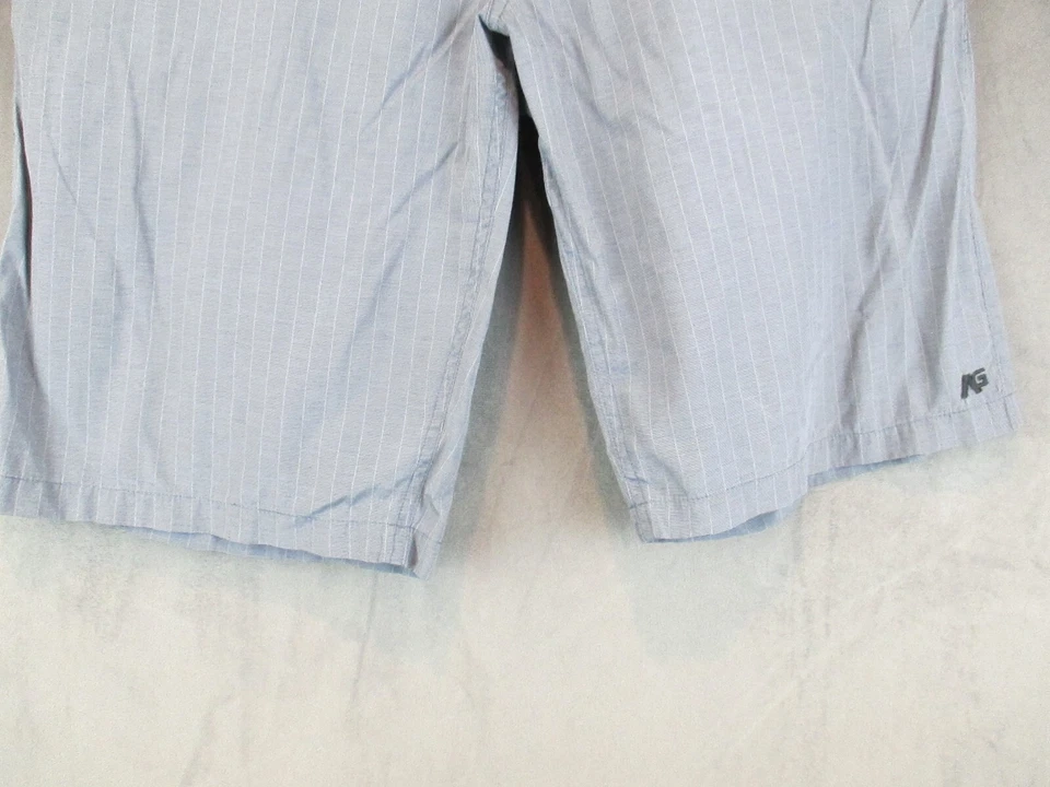 Shorts Burton analógico masculino 31 listras azuis skatista bolsos híbridos desempenho - Imagem 3 de 4