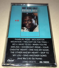 Nat King Cole Ramblin Rose vintage cassette tape Wolverton Mt Slip to My Lou NEW