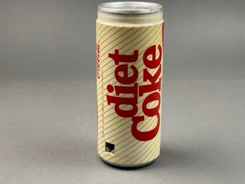 Vintage 1980s Diet Coke Plastic Telephone Can