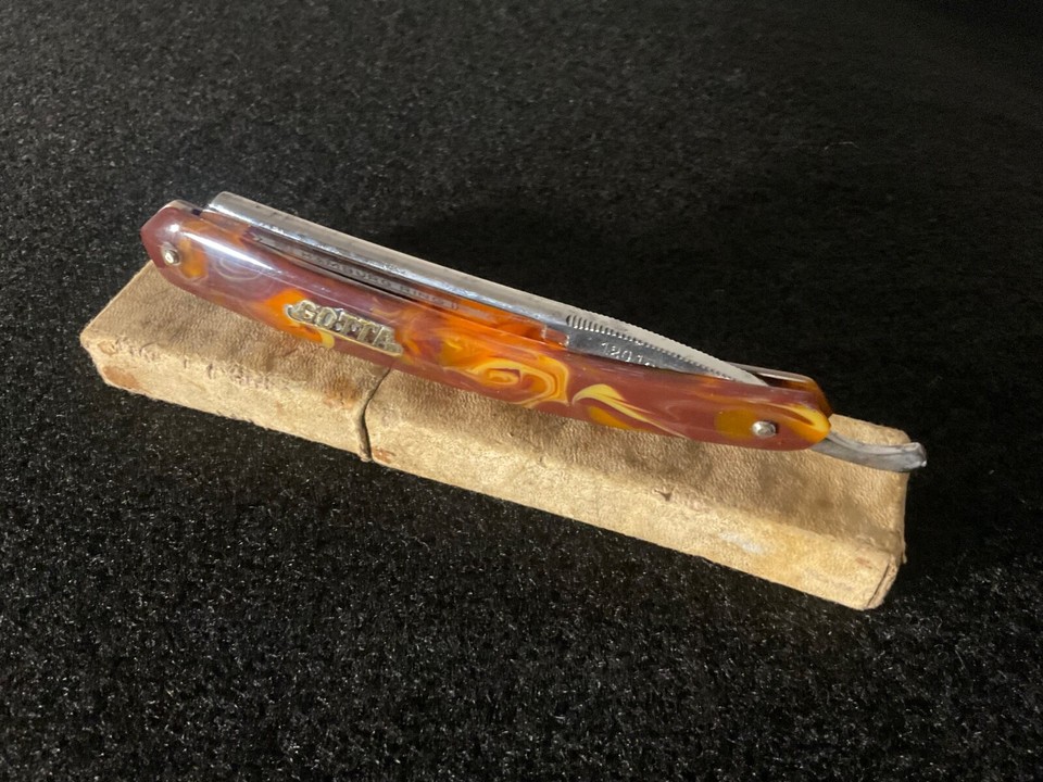 Vtg.3/4 straight razor (GOTTA) solingen Germany | eBay