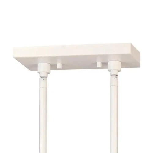 Allen + Roth KMH0303H-2 WH / 2592339 3-Light Suspended Track Light White - Image 4 of 4