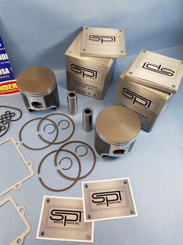 NEW ARCTIC CAT FULL TOP END GASKET KIT AND SPI PISTONS 711275 700 2003 - 2006 - Picture 7 of 13