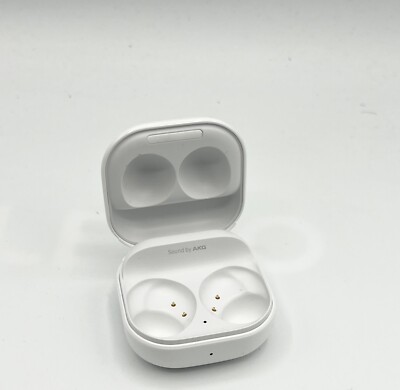 Original Samsung Galaxy Buds 2 AKG SM-R177 Ladecase Ladegerät Charging weiß