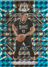 2022-23 Panini Mosaic Kenneth Lofton Jr. Blue Prizm SP RC  Memphis Grizzlies