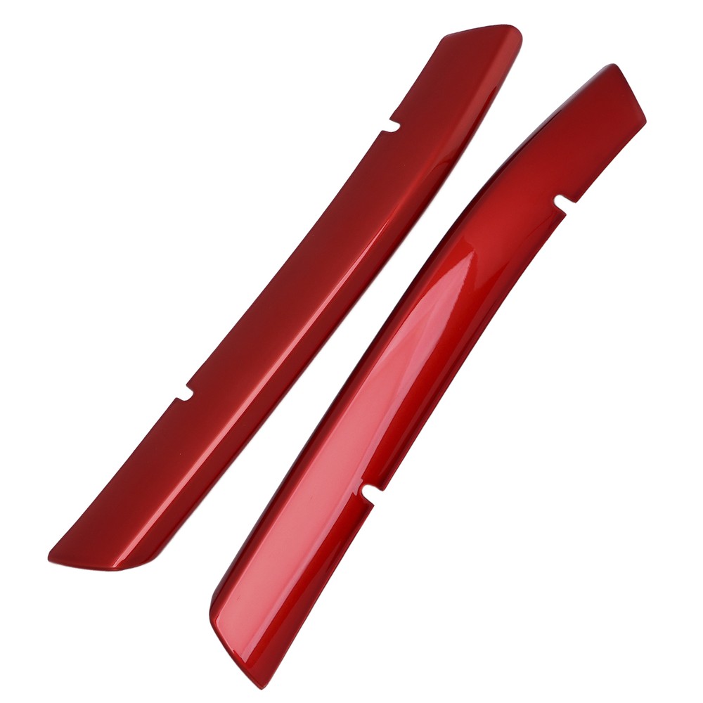 2pcs Red Front Grille Bottom Trim Accessories Fits For CX‑5 2017‑2020