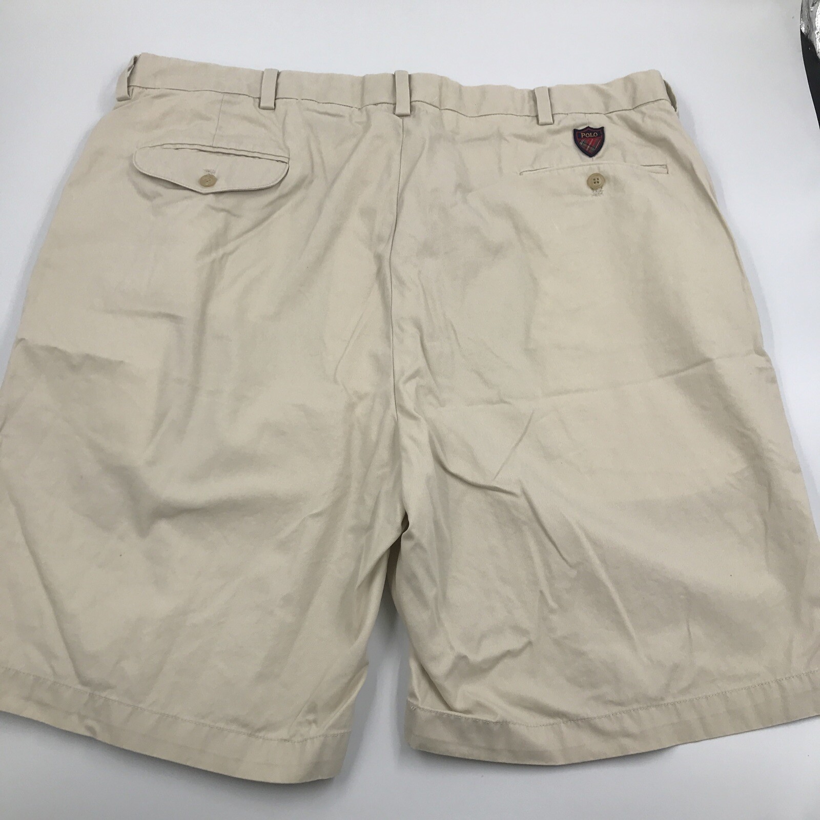Vintage Polo Golf Beige Khaki Fairway Shorts Mens Siz… Gem