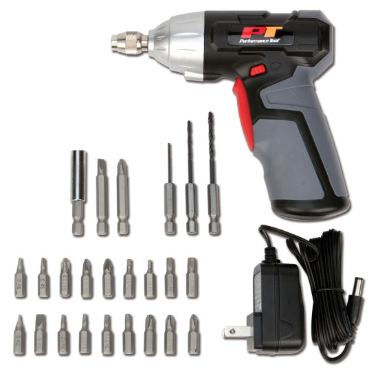 Cordless Screwdriver, Performance Tools W50033