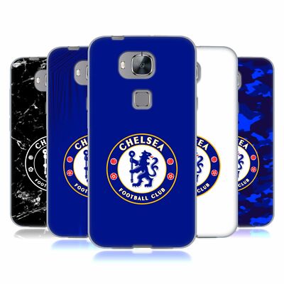 OFFICIAL CHELSEA FOOTBALL CLUB CREST SOFT GEL CASE FOR HUAWEI PHONES 2