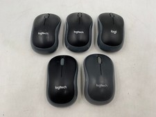 Lot of 5 Logitech Logi Wireless Mouse M185 w/o dongles Free Shipping