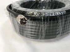 FAST SHIP! 100FT LMR400 COAX COAXIAL ULTRA LOW LOSS CABLE w/ MALE PL-259 CB HAM