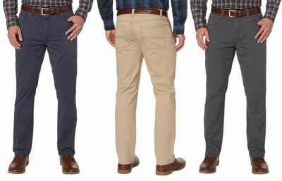 GH Bass \u0026 Co. Men's 5 Pocket Stretch 