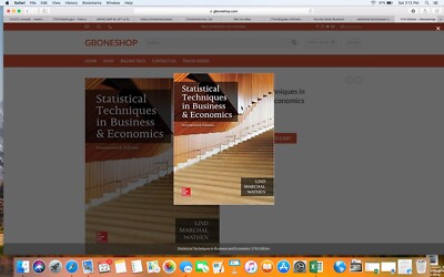 STATISTICAL TECHNIQUES IN BUSINESS AND ECONOMICS 17th EDITION (loose)
