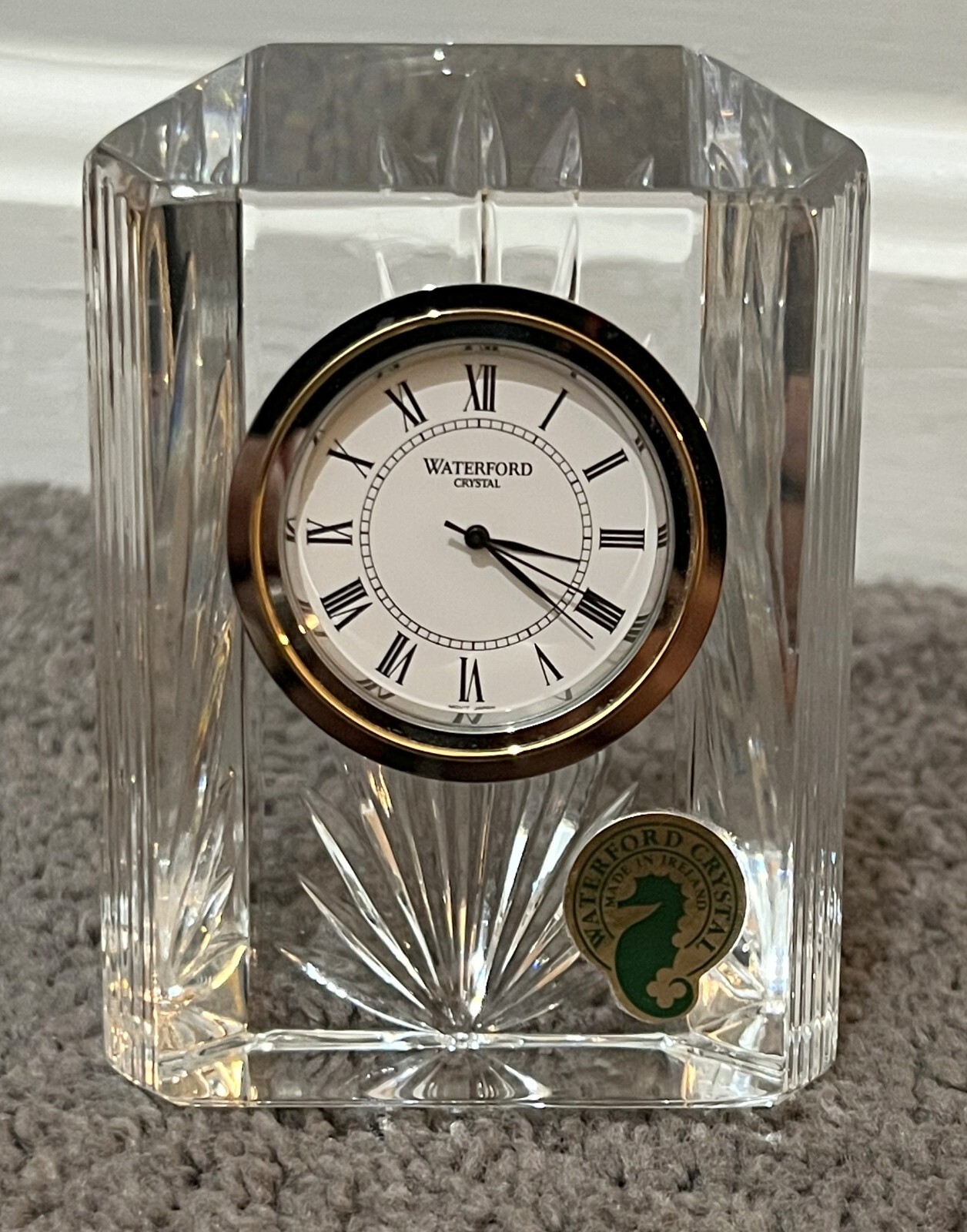 Waterford Crystal Colonnade Clock eBay
