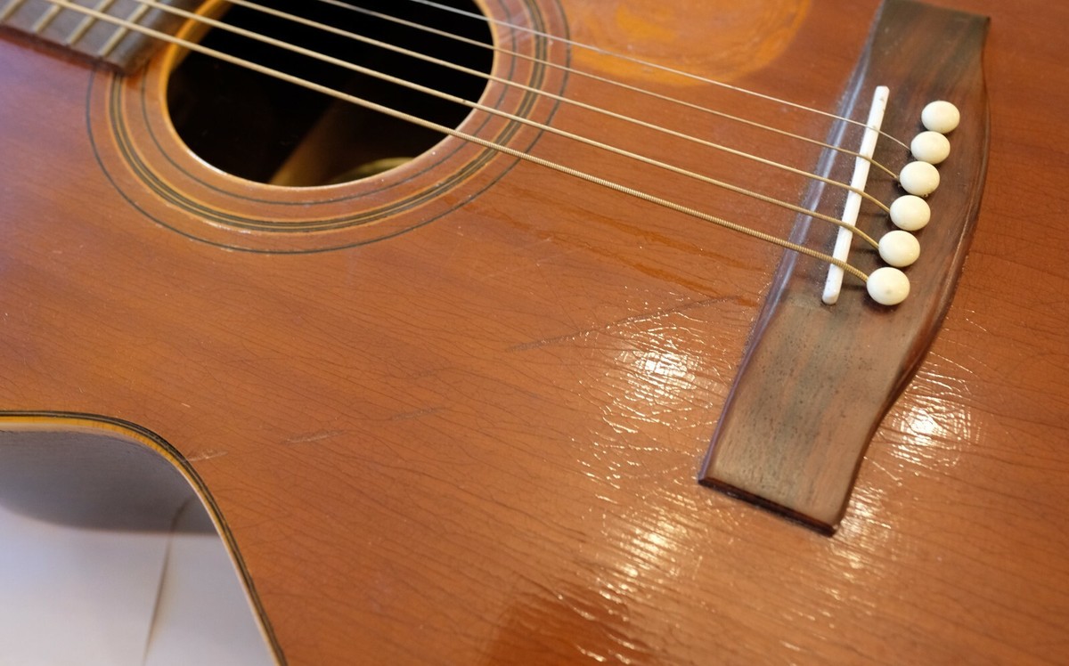 ヴィンテージギターVal Dez Espana V-63　アコースティックギター Vintage Finland Val Dez Espana V-70 Guitar / Binding | eBay
