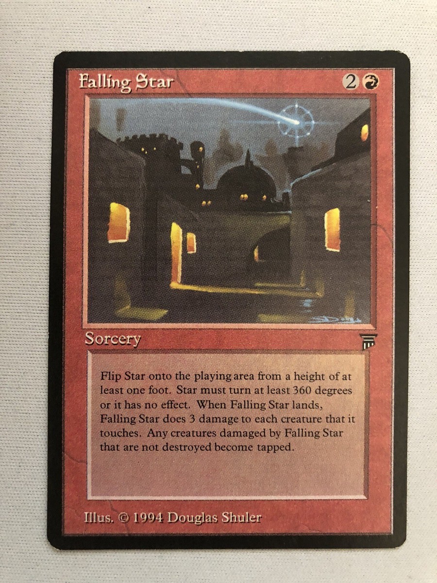 Falling Star-Legends-Magic The Gathering-MTG-EX Condition | eBay
