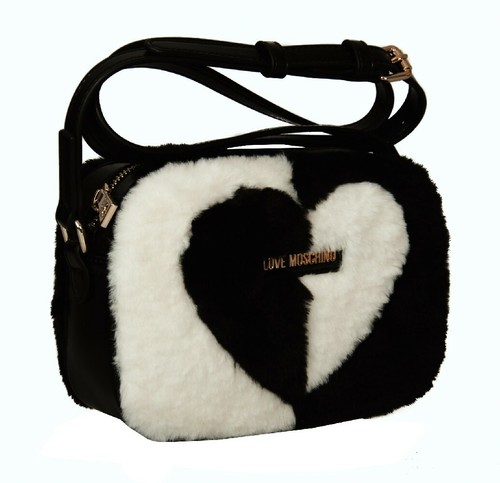 fluffy moschino bag