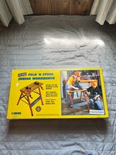 NEW KR Tools 10038 Builder's Pal Fold 'N Store Junior Work Bench Brand Kids Play