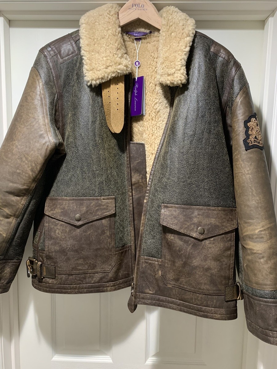 Bnwts Ralph Lauren Collection Womens Wrenley Shearling Bnwts Ralph Lauren Collection Womens Wrenley Shearling