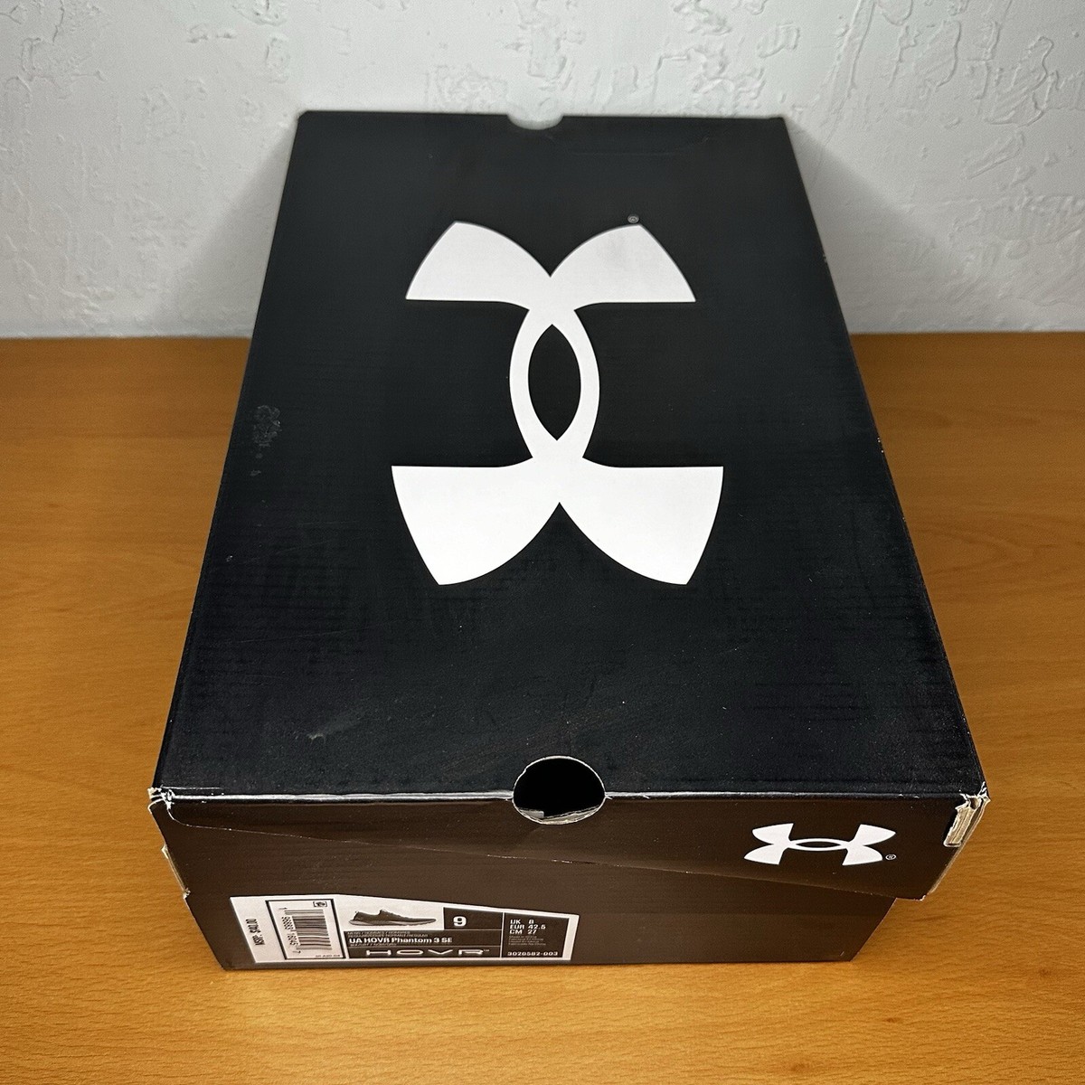 Under Armour Men\'s Charged Escape 3 Evo Running Shoe Box Under Armour Charged Escape 3 Evo Black - 3023880-001 for  main image 3