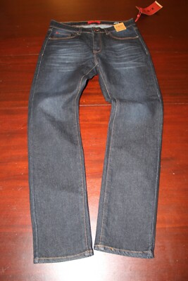 mens MBX slim stretch jeans 32x32 nwt hermosa dark faded