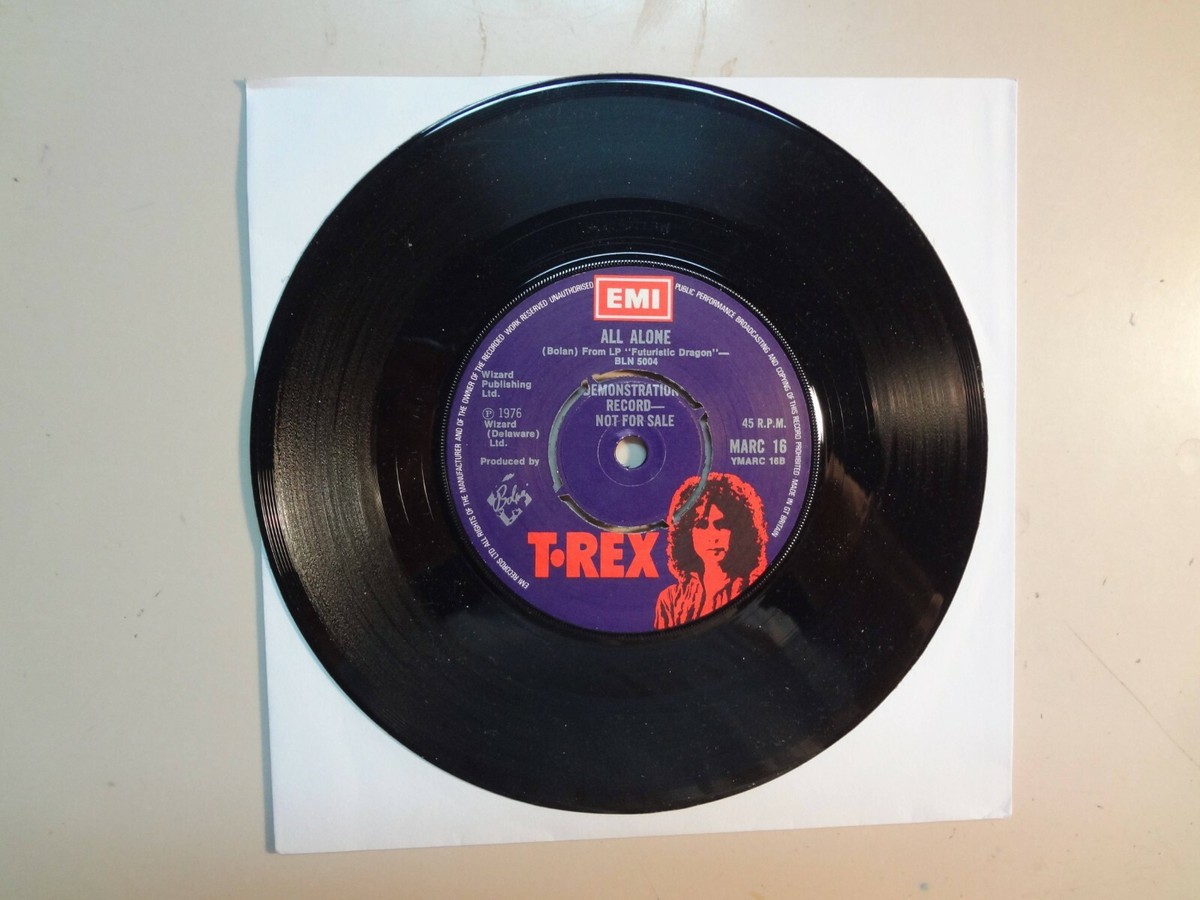英7” T Rex Soul Of My Suit / All Alone MARC16PROMO T REX プロモ /00080 T. REX: (Marc Bolan) Soul Of My Suit 2:35- All Alone-U.K. 7