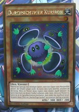 ✔️1x DURCHSICHTIGER KURIBOH - MVP1-DEG47 - GOLD RARE MINT DEUTSCH✔️
