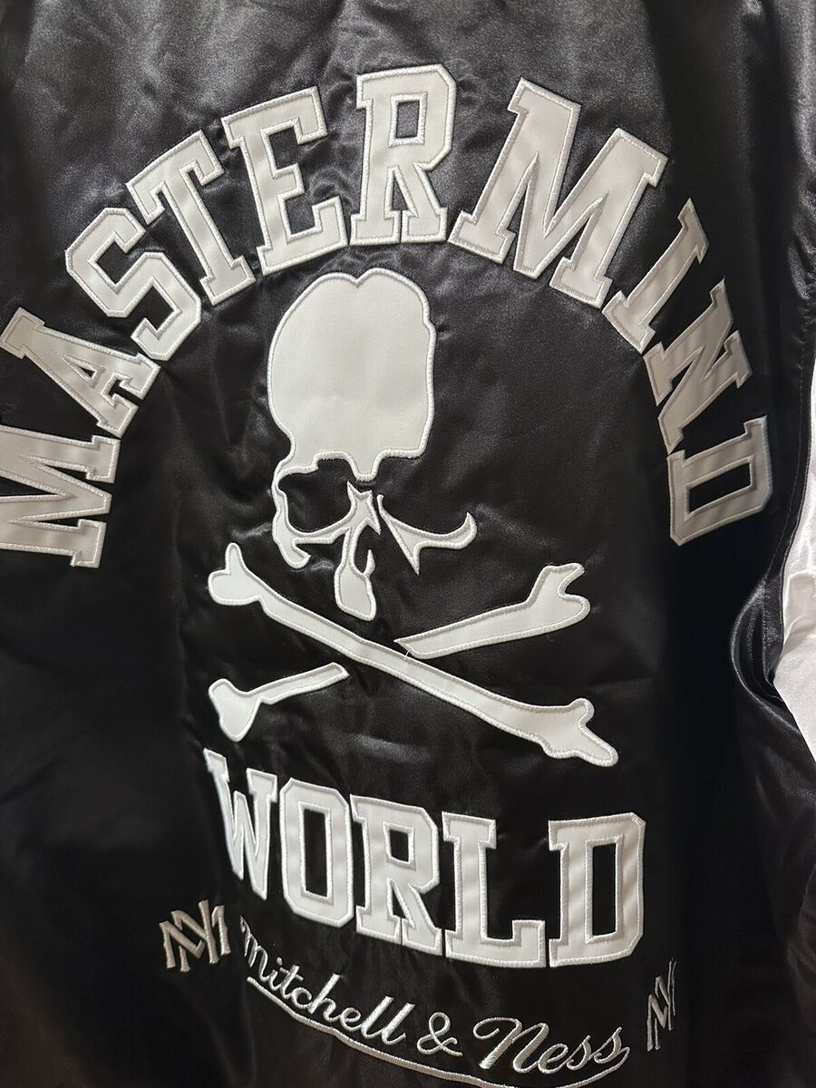 Mastermind World X Mitchell & Ness Lightweight Satin Jacket Mastermind World X Mitchell & Ness Lightweight Satin Jacket