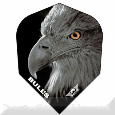 6 Dart Flights BULL'S Powerflite ''ADLER'' Eagle