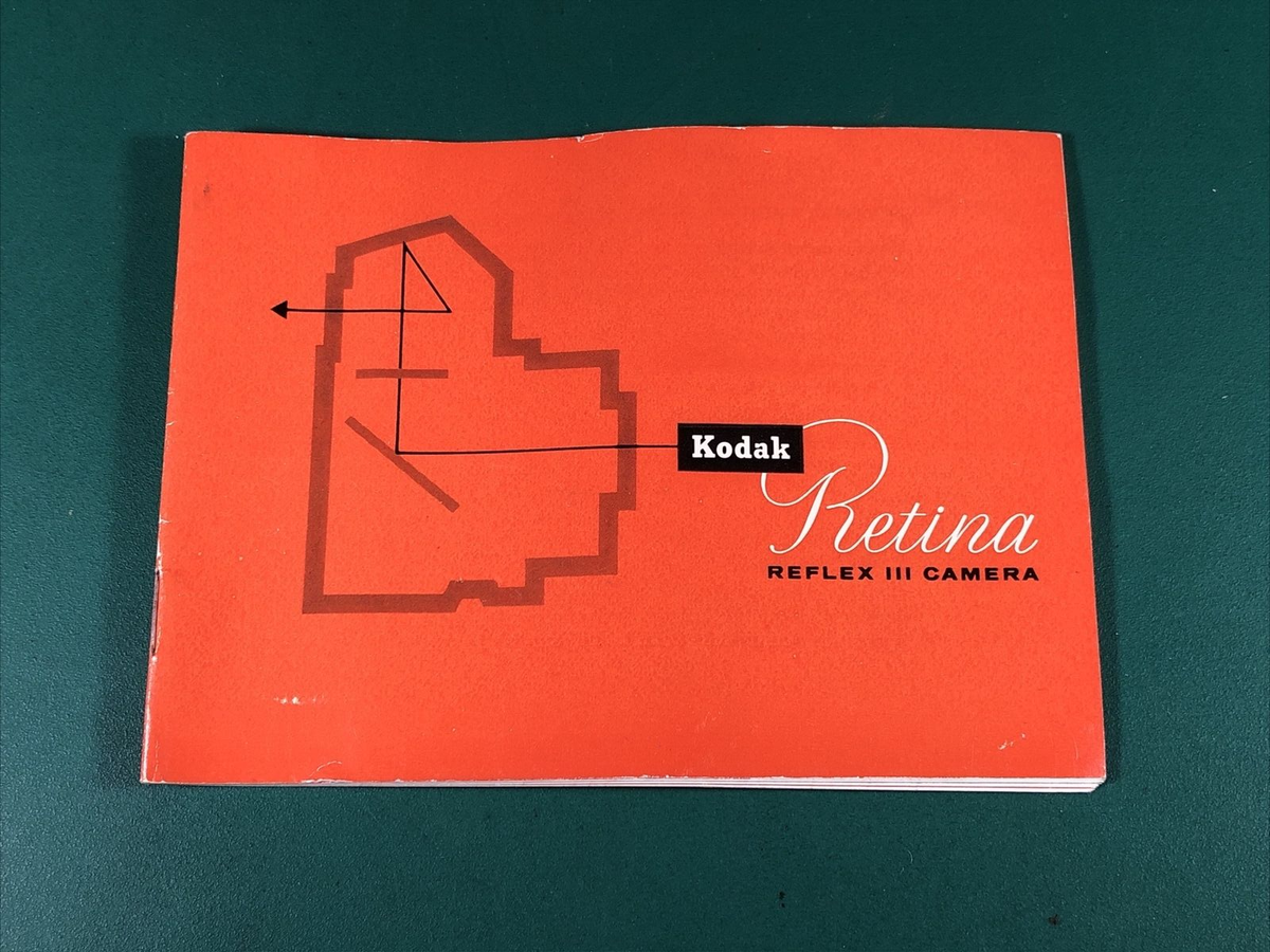 Vintage Kodak | Retina Reflex III | Film Camera, Case, Filters
