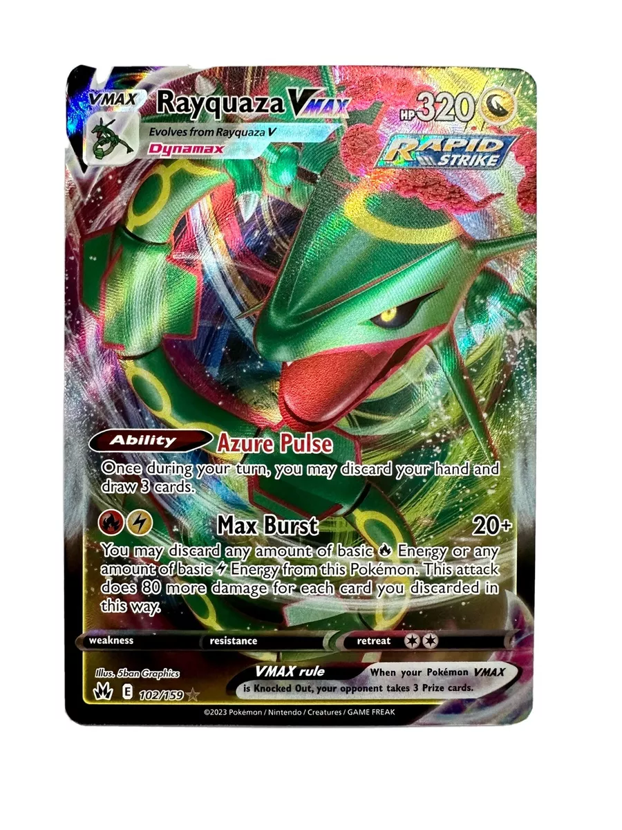 Rayquaza VMAX CRZ 102  Pokemon TCG POK Cards