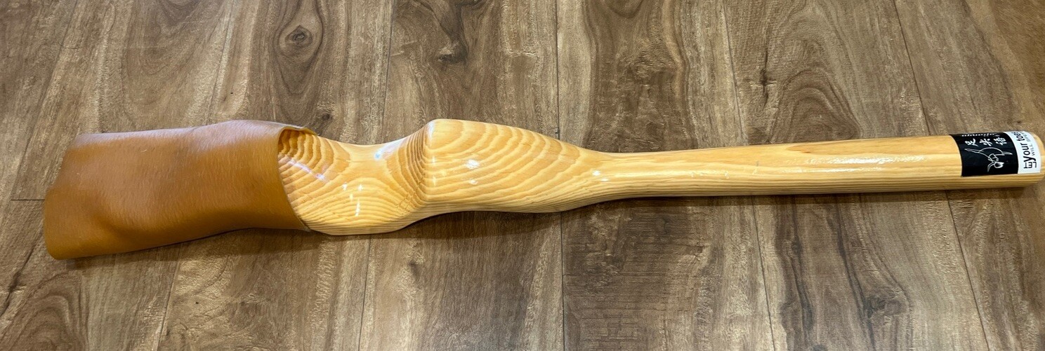 Camilla de pie de madera para ballet, potenciador de arco, danza, gimnasia banda elástica