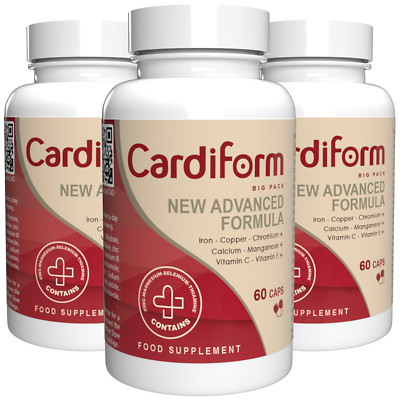 Cardiform  - 180 Kapseln, 3er Pack  DE
