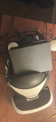 Sony Playstation VR Bundle CUH-ZVR2 Controllers PS4 Motion Cam 230277 Tested