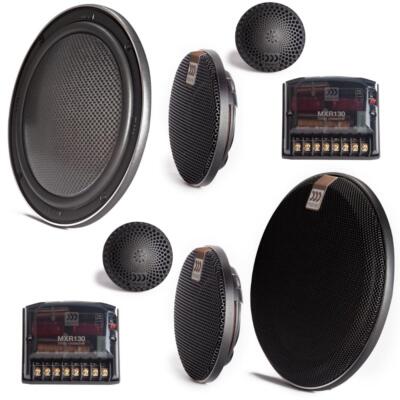 Morel Virtus Nano Carbon 63 3-Wege flache Halterung Komponentenlautsprecher 100 W RMS