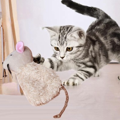 Katze Kätzchen Spielen Plüschtier Simulation Ratte Haustier Kauen Spielzeug Plüschtier Katzenspielzeug für