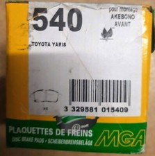 Plaquette de frein Toyota YARIS