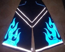 Raver ore Techno Hardstyle Dance Trousers Melbourne Shuffle DJ PHAT Pants New A2